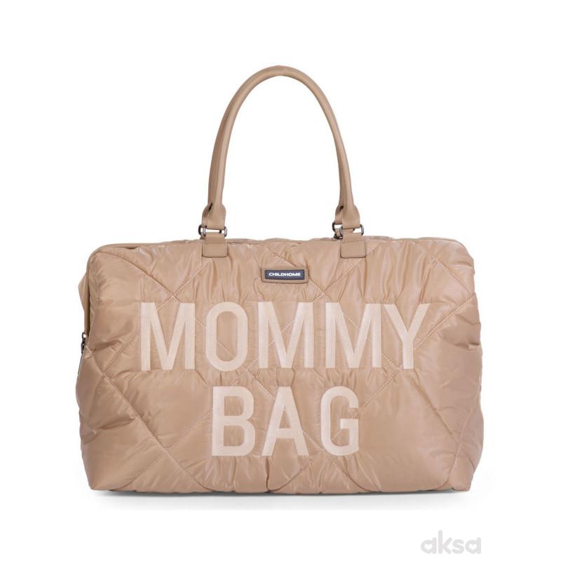 Childhome Mommy Bag nursery bag, puffered bež 