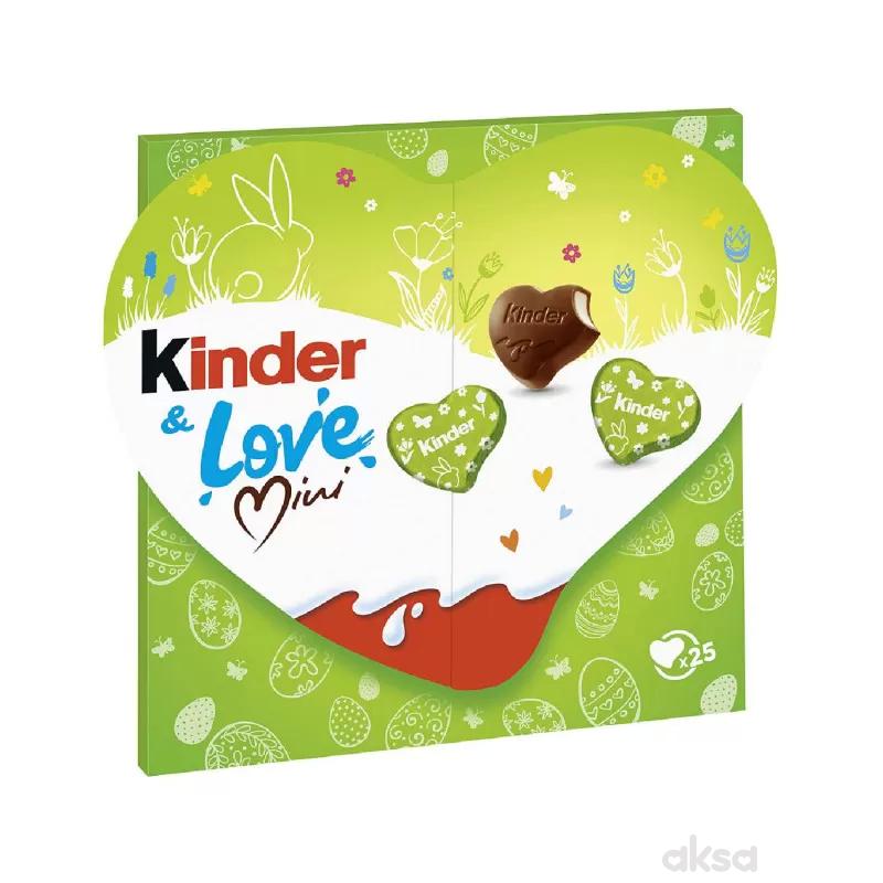 Kinder čokoladna srca 107g