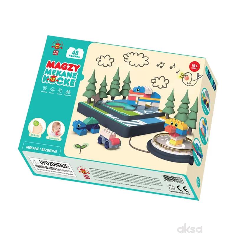 Magzy SR Mekane konstruktor kocke 48pcs