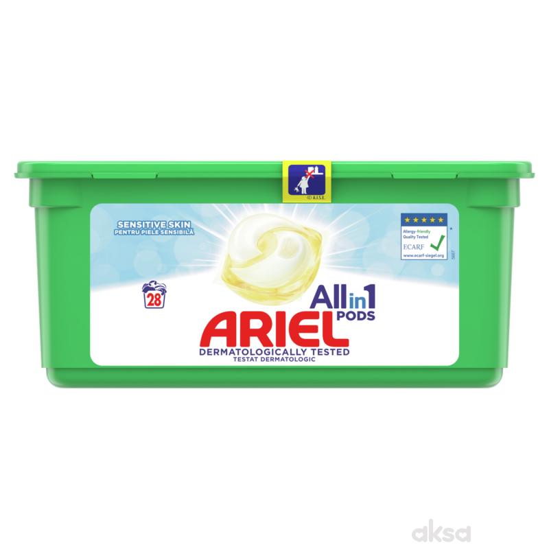 Ariel Sensitive kapsule za pranje veša 28kom