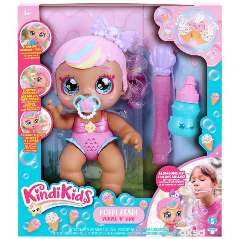 Kindi Kids Bubble sing Poppi pearl doll 