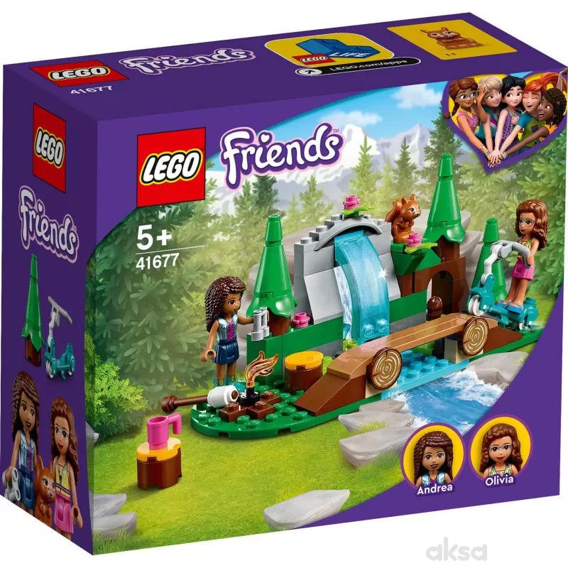 Lego Friends forest waterfall