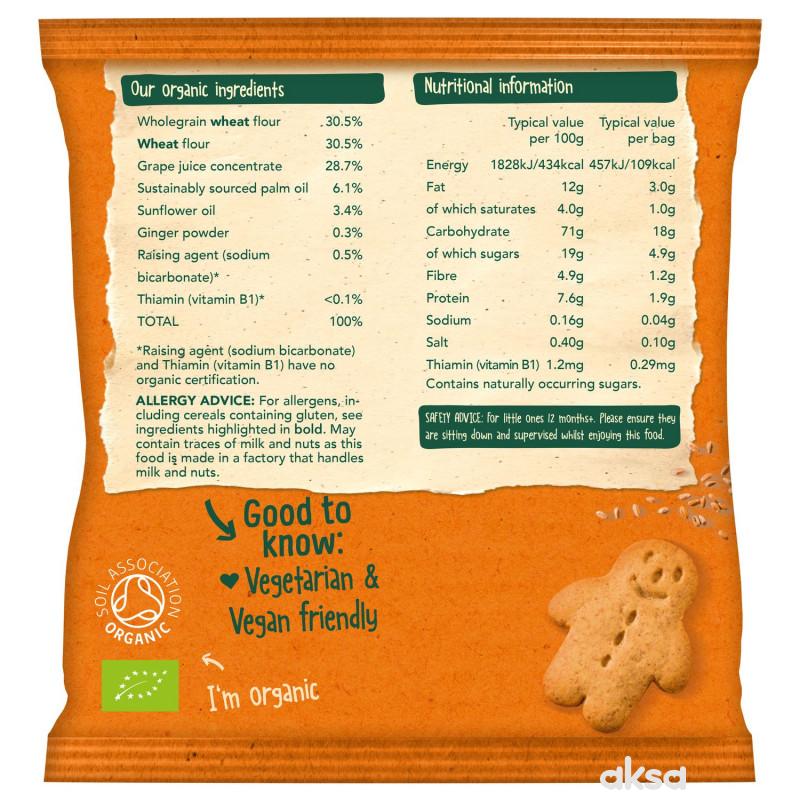 Organix organski biskviti đumbirko 25g