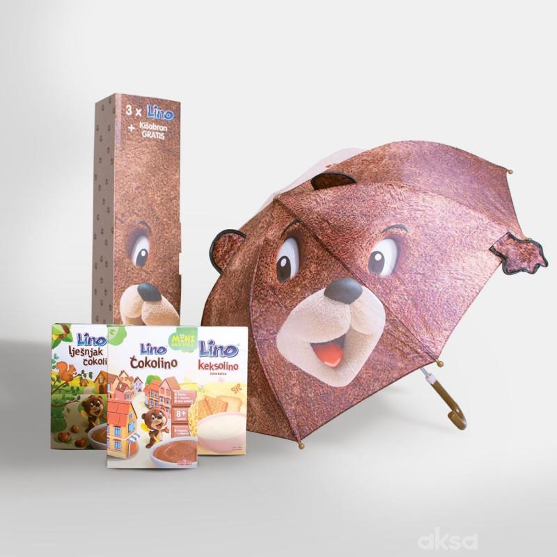 Lino poklon set sa kišobranom
