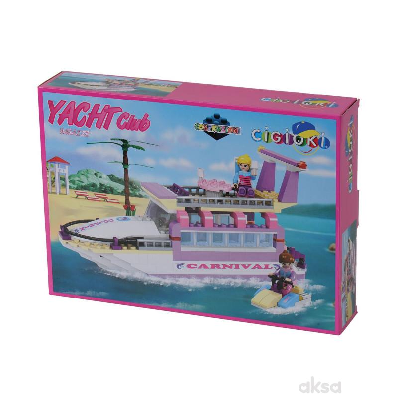 Cigioki kocke set jahta