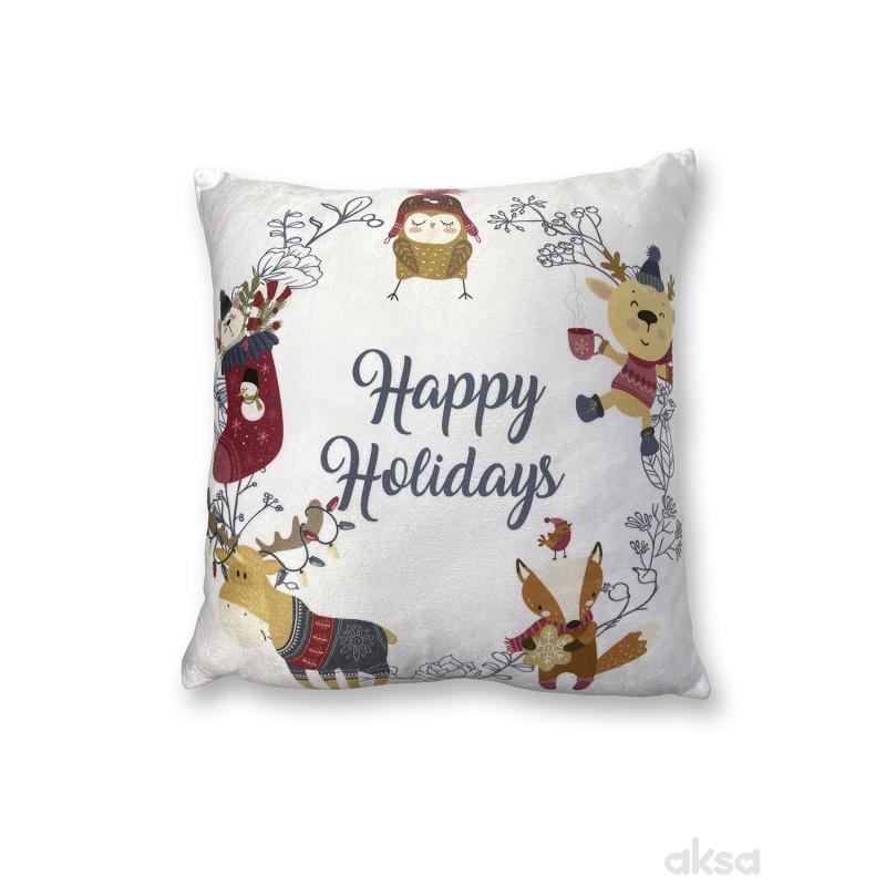 Baby Textil novogodišnji jastuk Happy