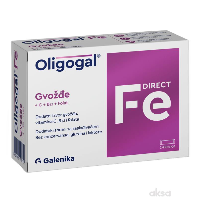 Oligogal Fe direkt prašak 14 kesica