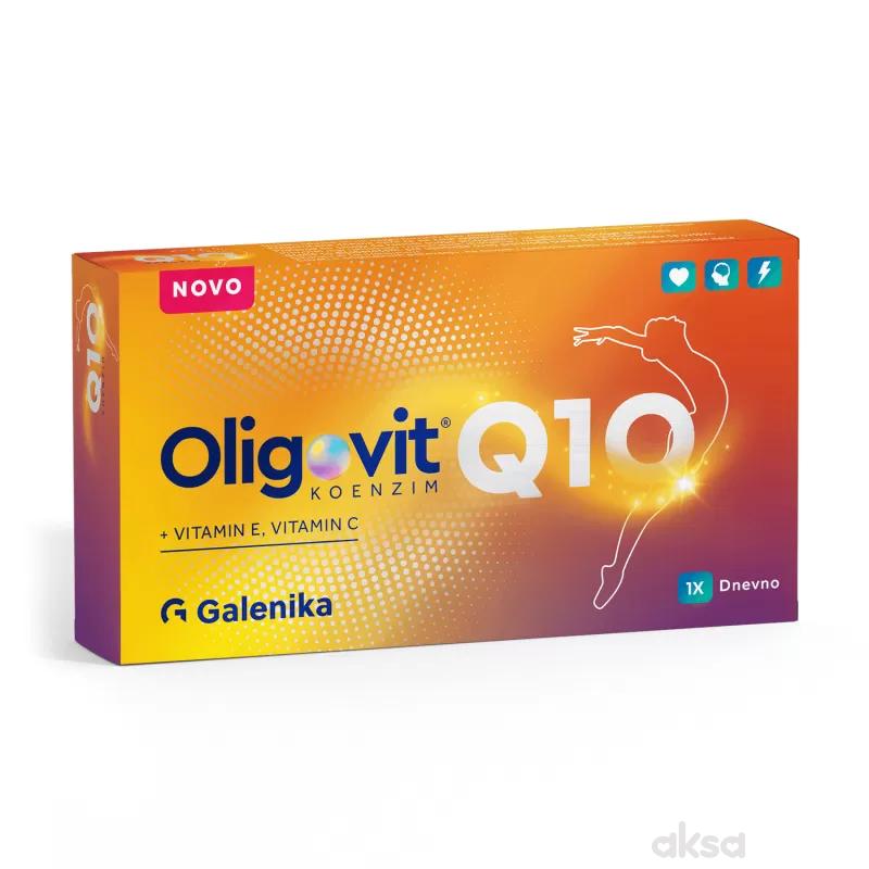 Oligovit Q10 + Vit E + Vit C kaps.30kom