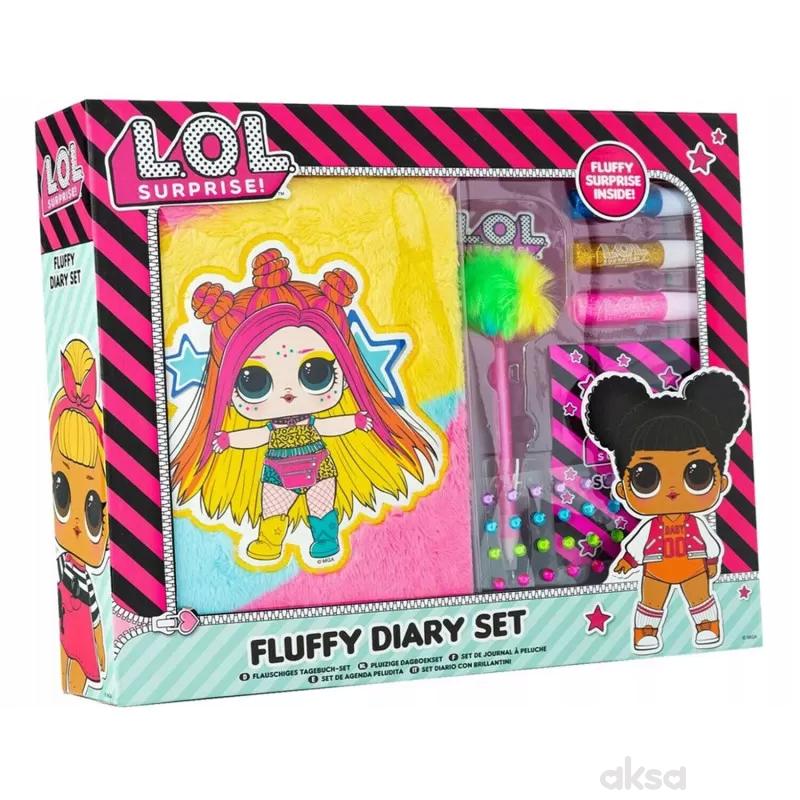 LOL tajni dnevnik Fluffy diary set