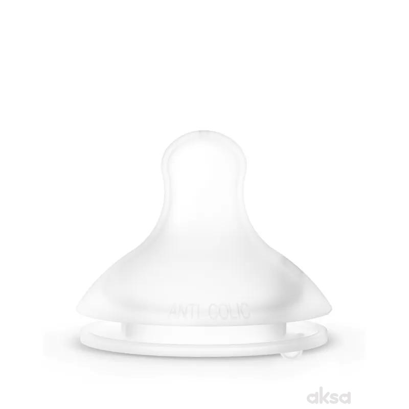 Suavinex cucla fiz. brzi protok sil, 2 kom, 6m+