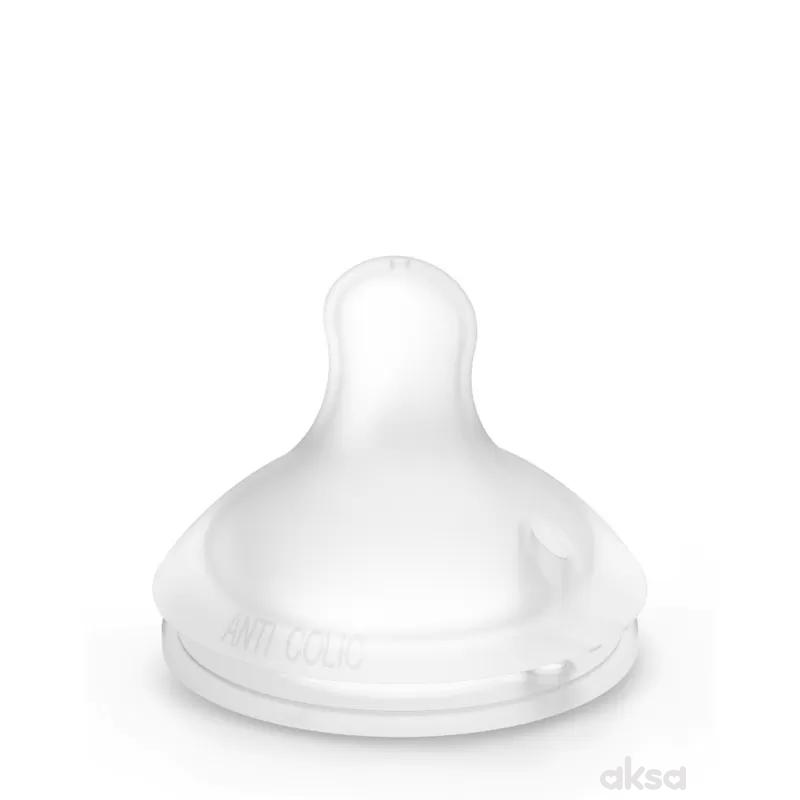 Suavinex cucla fiz. brzi protok sil, 2 kom, 6m+