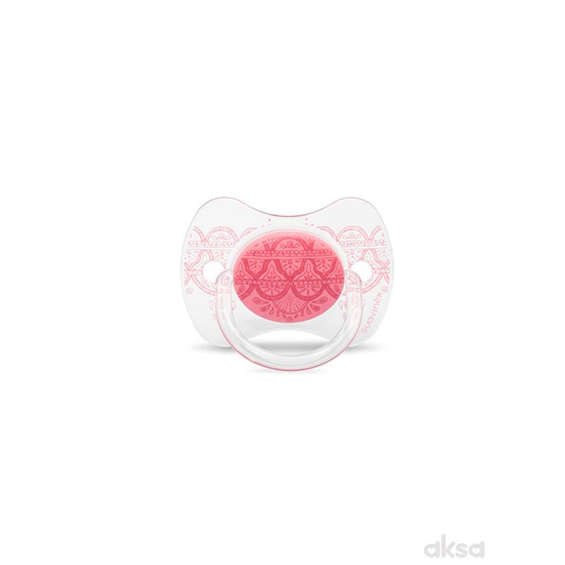 Suavinex varalica fiz. s, roze, 0-4m