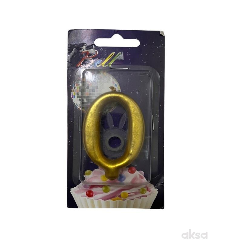 Num. Svećica 0  zlatne,srebrne 