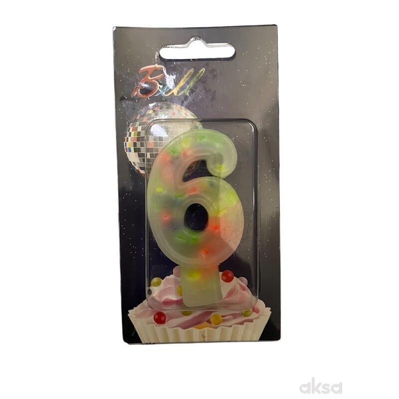 Num. Svećica 6  mozaik 