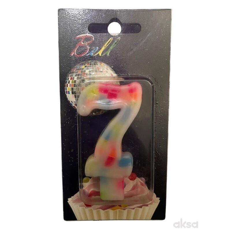 Num. Svećica 7  mozaik 