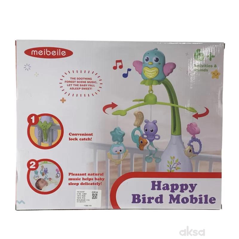 HK Mini, igračka, vrteška srećne ptičice