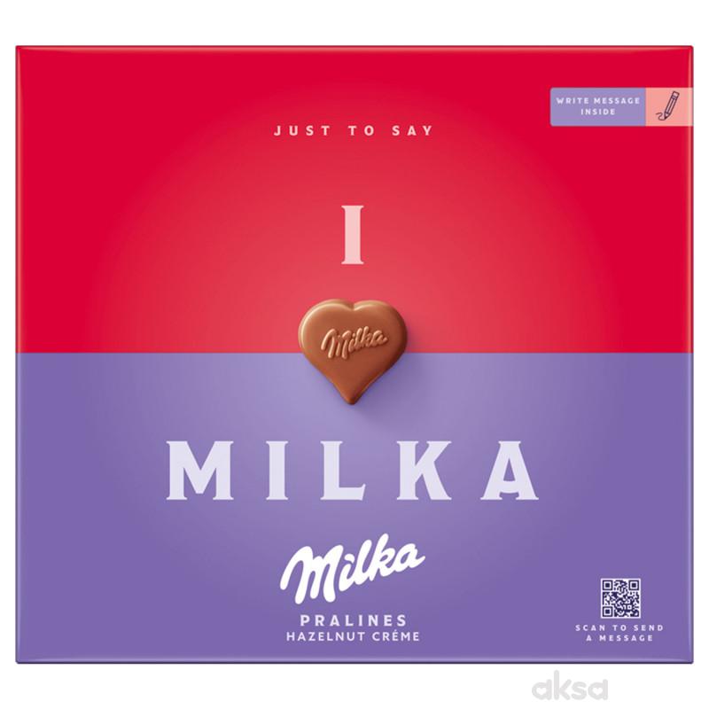 Milka nut nougat cream bombonjera 110g