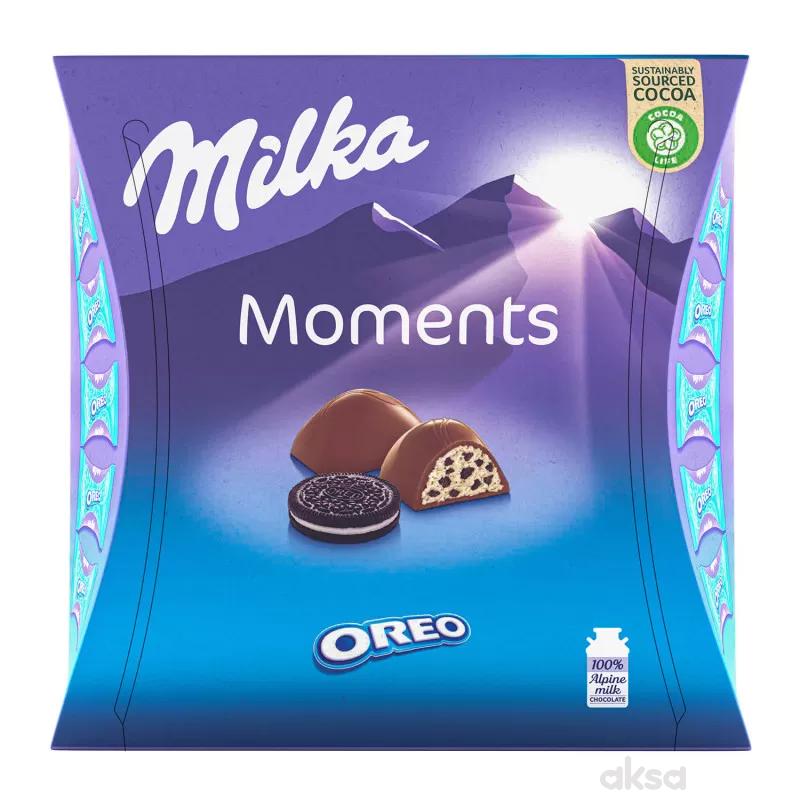 Milka moments oreo 92g