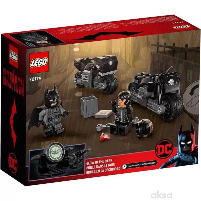 Lego S.heroes batman&selina kyle motorcycle pursui 