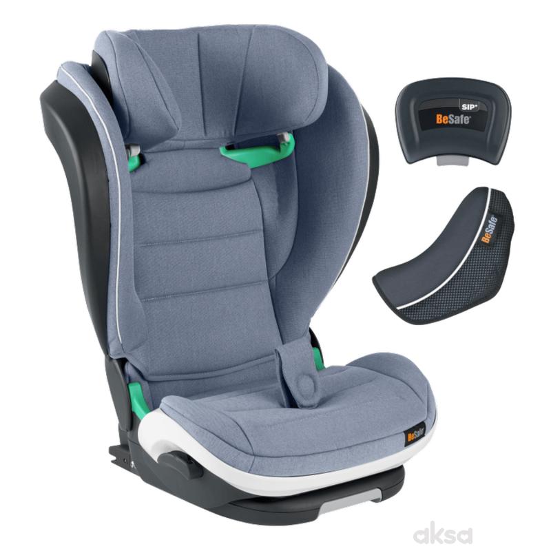 BeSafe a-s iZi Flex Fix i-Size (100 -150cm), Siva