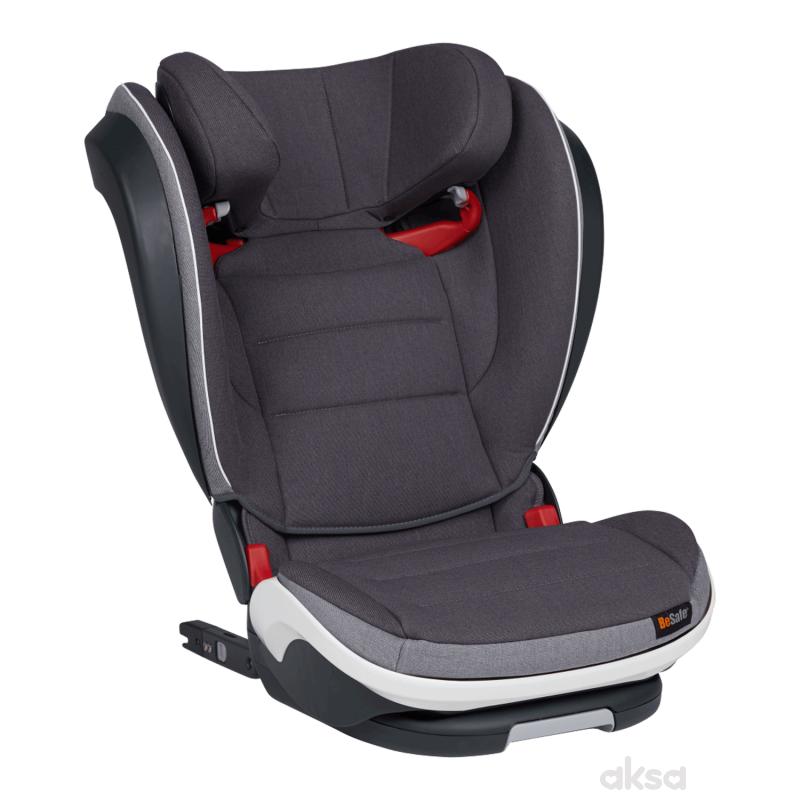 BeSafe a-s iZi Flex S Fix 15-36kg, Metallic siva