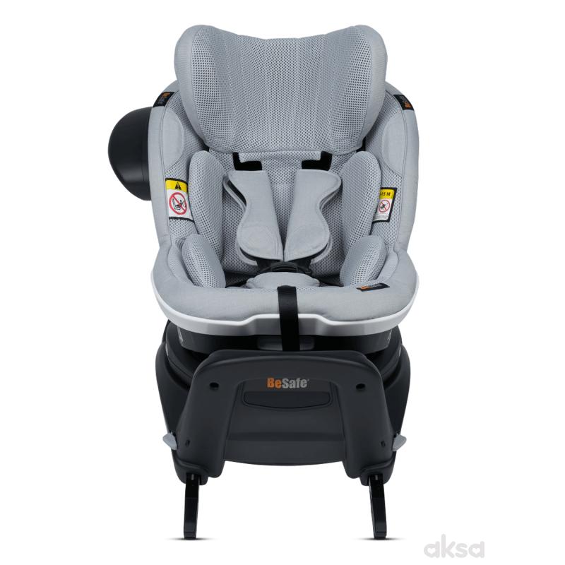 BeSafe a-s iZi Turn i-Size (61-105cm), Siva