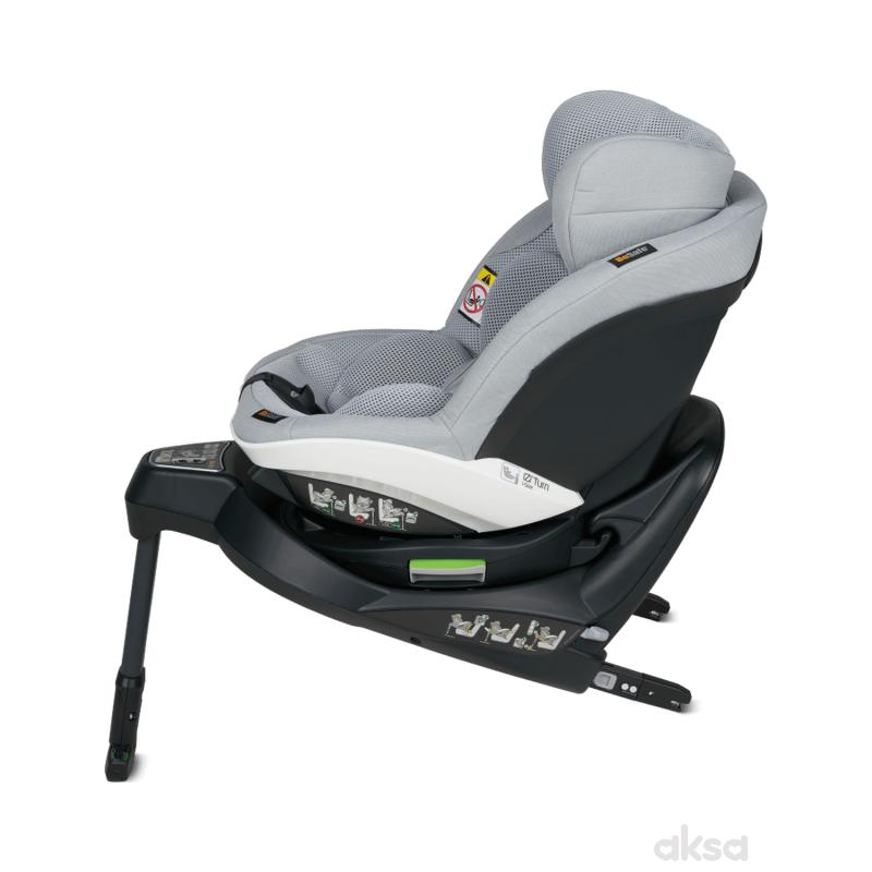 BeSafe a-s iZi Turn i-Size (61-105cm), Siva