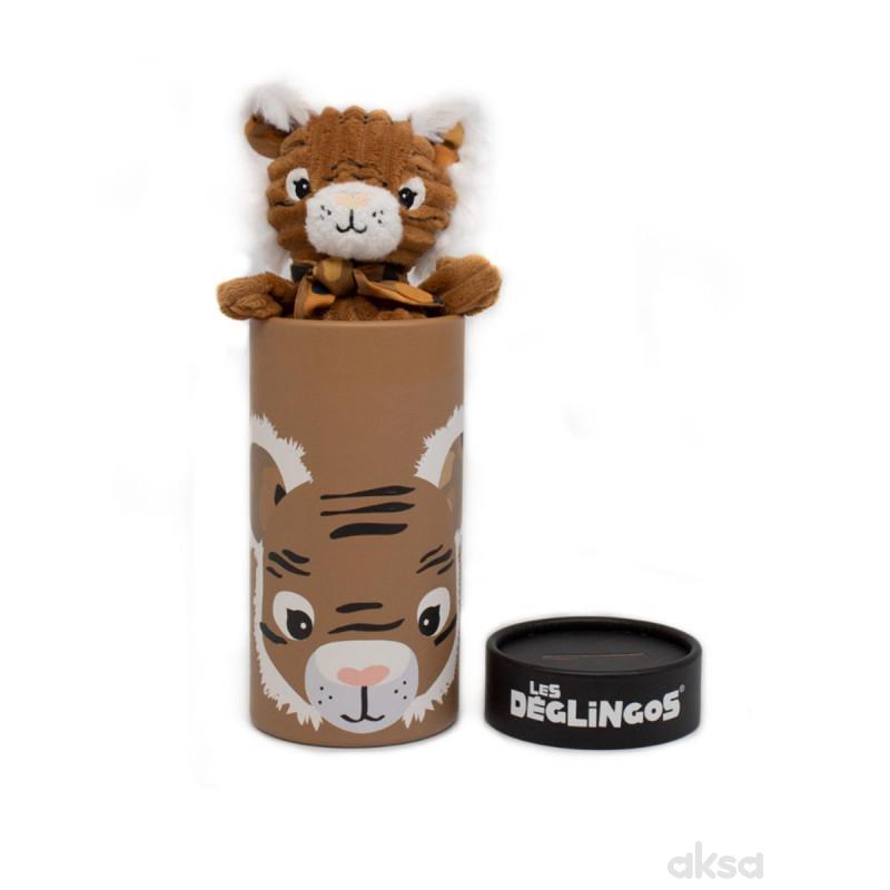 Les Deglingos Speculos tigar u kutiji small plush 