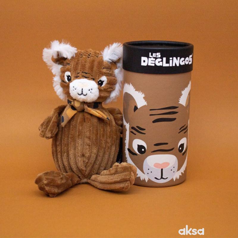 Les Deglingos Speculos tigar u kutiji small plush 