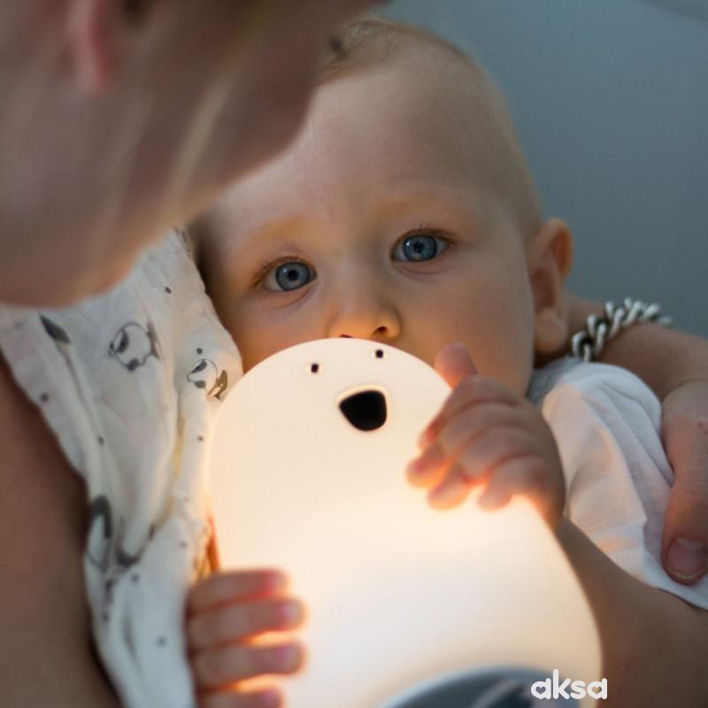 Rabbit n Friends lampa medved roze 