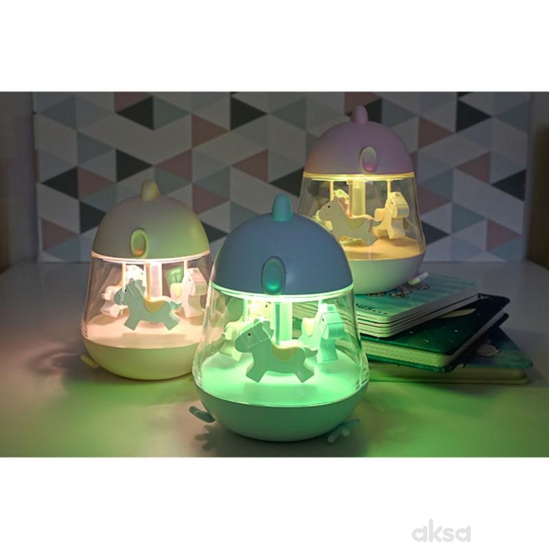 Rabbit n Friends lampa sa karuselom plava 