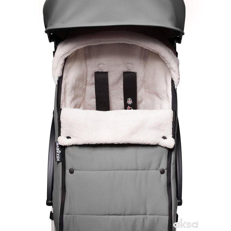 Baby zen dunjica za kolica Yoyo, siva