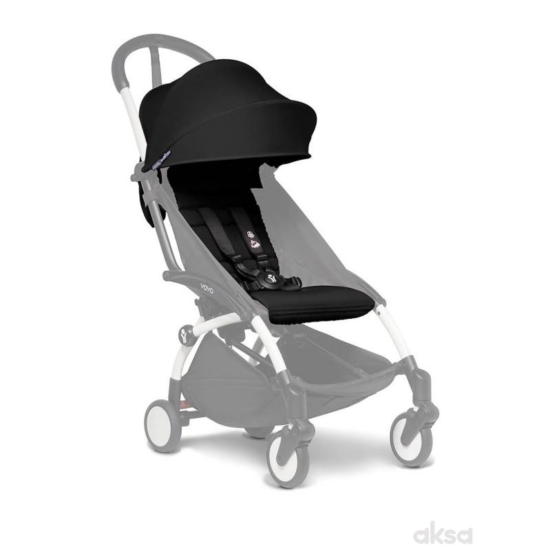 Baby zen navlaka za kolica Yoyo 6+, crna