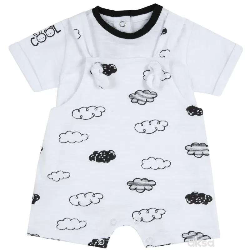 Chicco komplet 2/1 (majica kr, zeka šorts), unisex