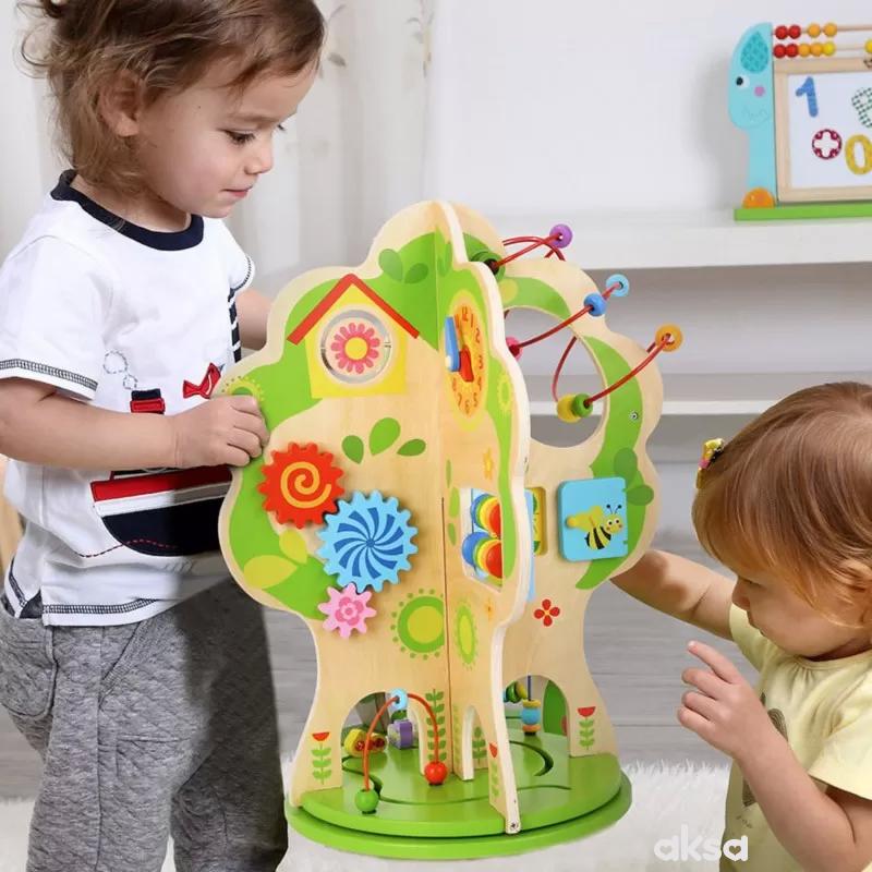 Tooky toy rotirajuće edukativno drvo 