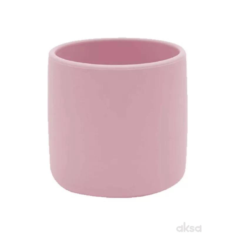 Minikoioi silikonska čaša Minicup pink