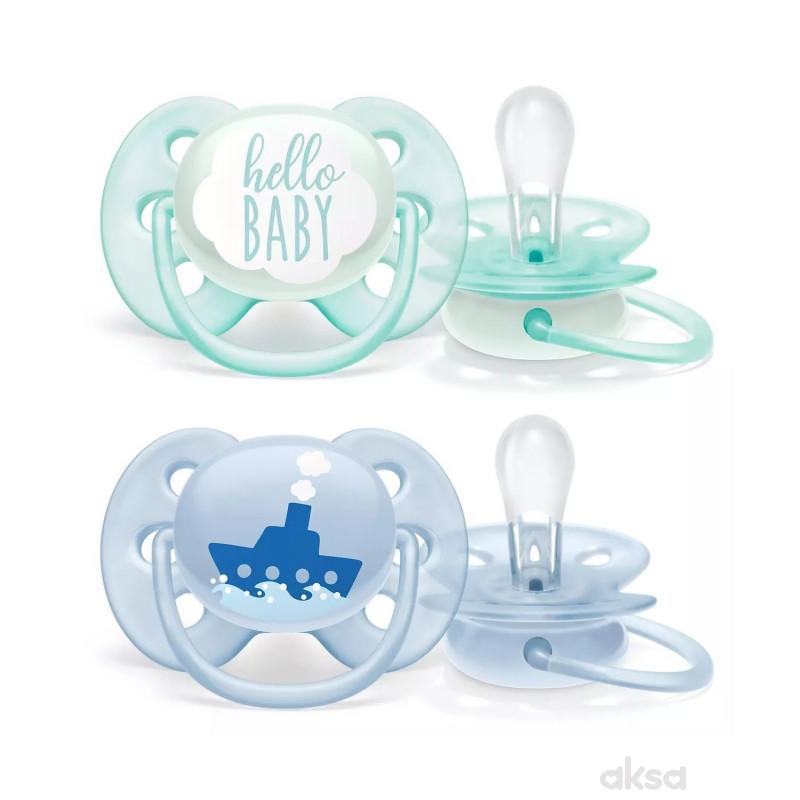 Avent laža soft 0-6M Hello baby/Ship 2/1 bez BPA