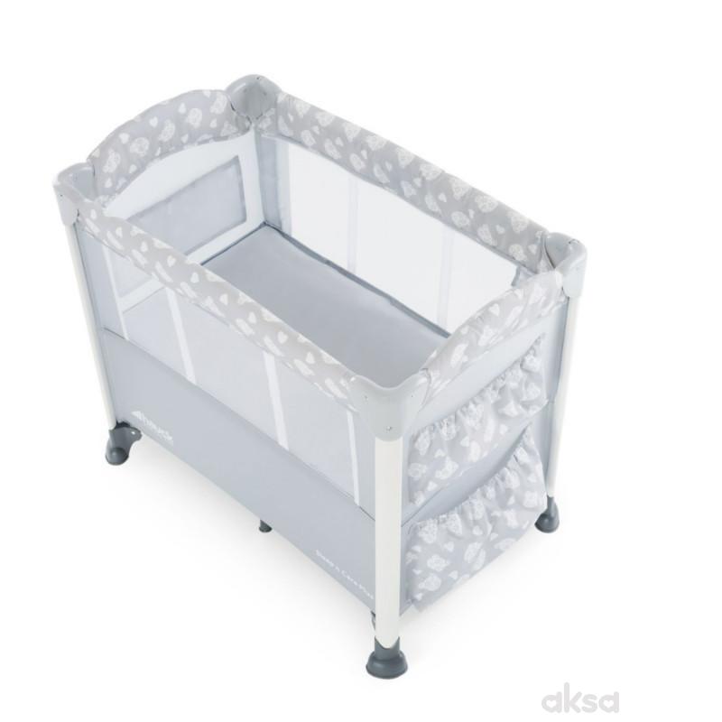 Hauck prenosivi krevetac SleepNCare Plus,TeddyGrey