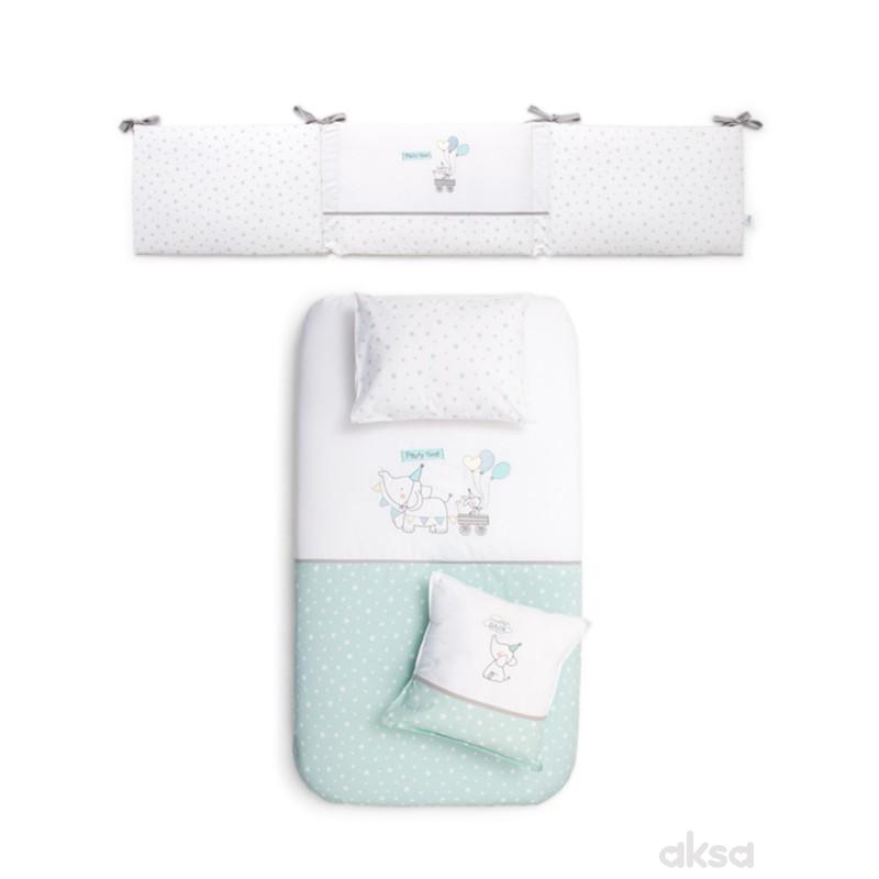 Funna baby punjena posteljina Luna prince