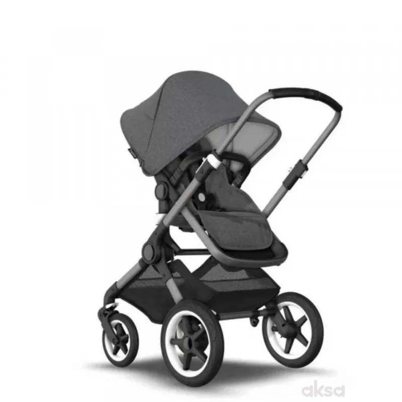 Bugaboo kolica Fox 3 cni ram, grey melange 