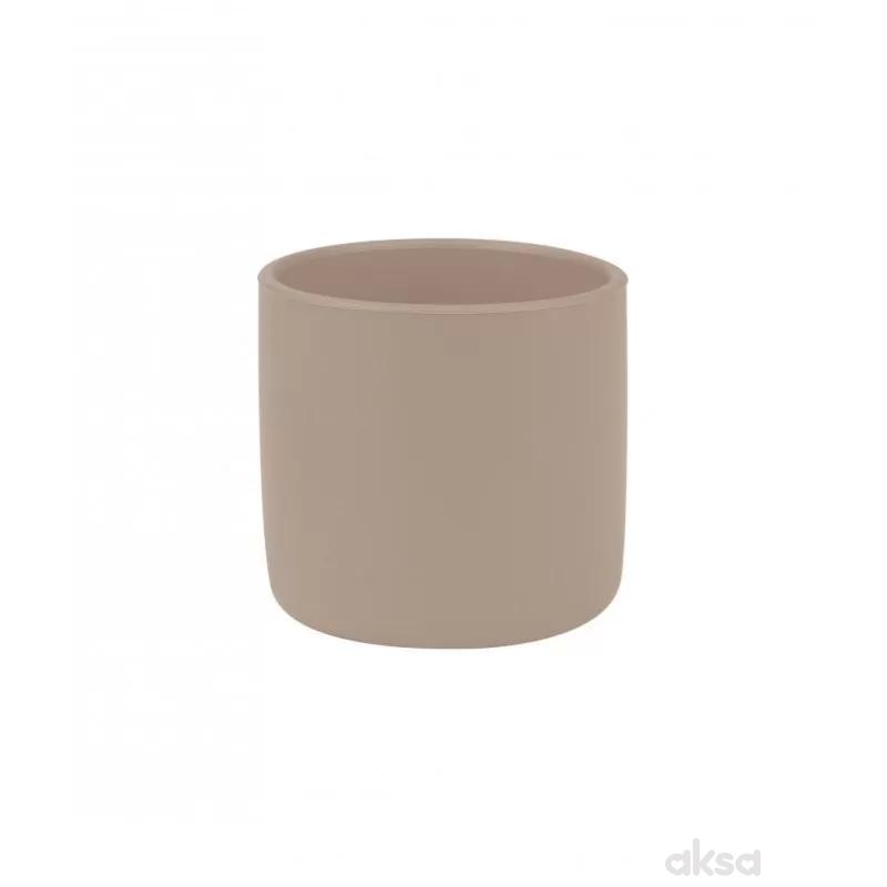 Minikoioi silikonska čaša Minicup Bubble Beige