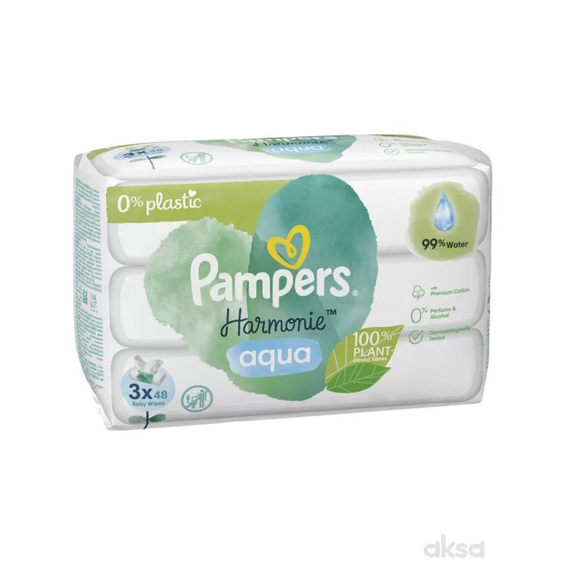 Pampers baby vlazne maramice Harmonie 3x48kom 