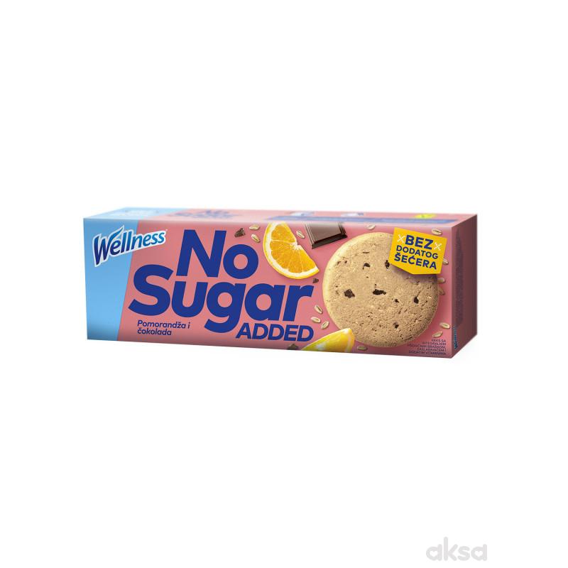 Wellness no sugar added pomorandža i čokolada,125g