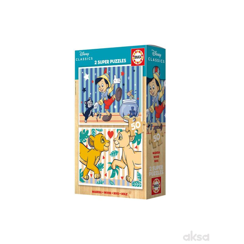 Educa slagalica Disney 2x50 delova/djelova