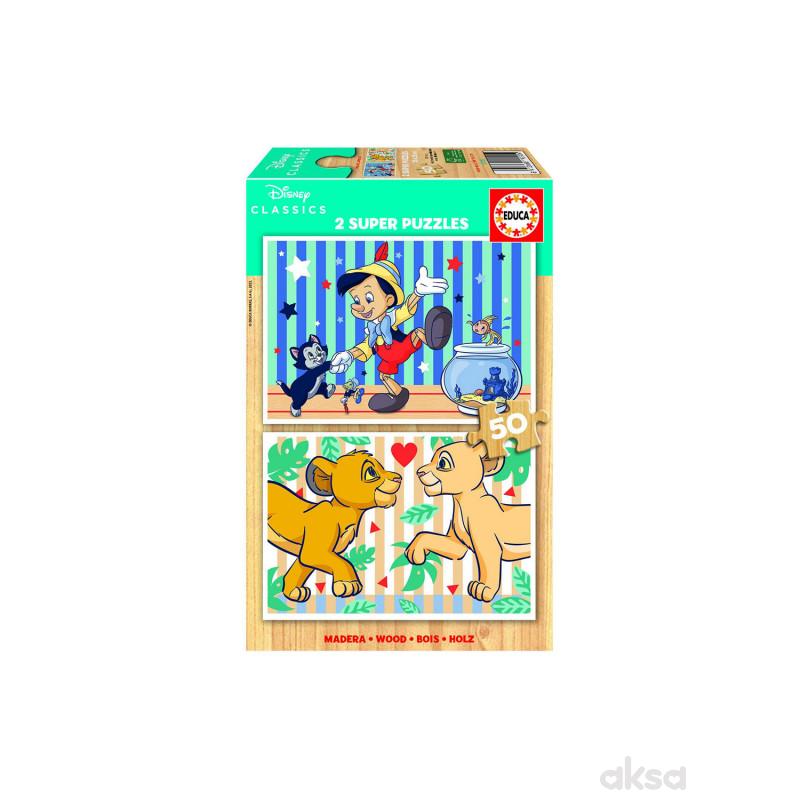 Educa slagalica Disney 2x50 delova/djelova