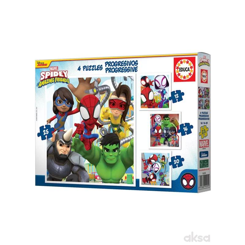 Educa slagalica Spidey i drugari