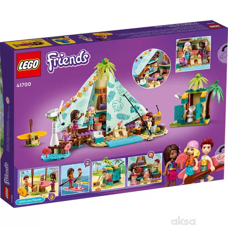 Lego Friends beach glamping
