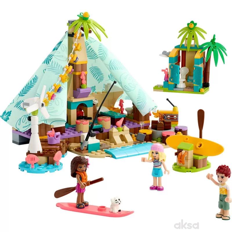 Lego Friends beach glamping
