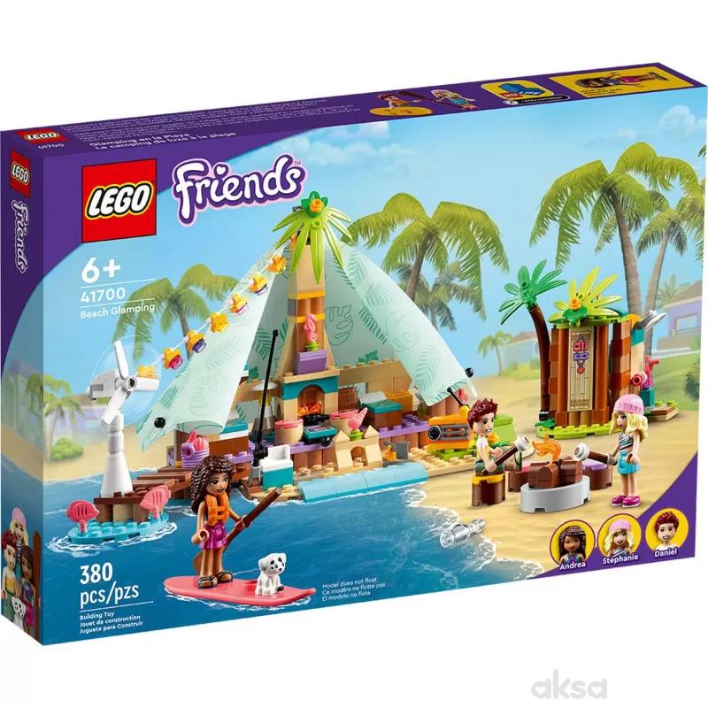 Lego Friends beach glamping