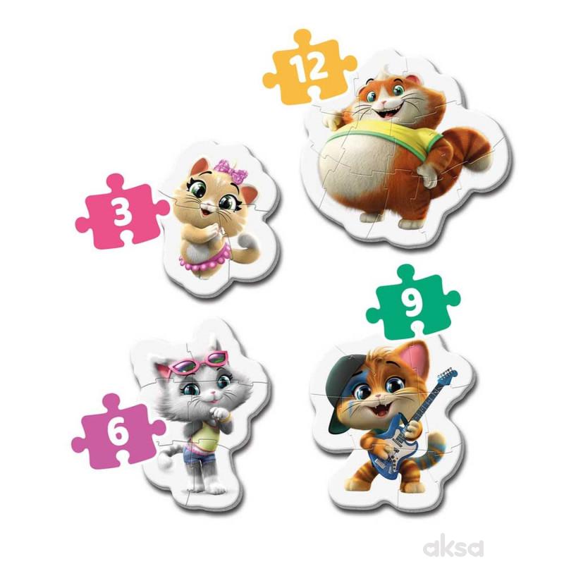 Clementoni my first puzzles 44 cats